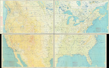 United States Map By U.S. Coast & Geodetic Survey