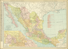 Mexico Map By Rand McNally & Company