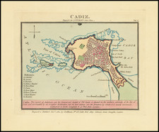 Spanish Cities Map By John Luffman