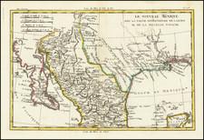 Le Nouveau Mexique, Avec La Partie Septentrionale De L'Ancien, ou De La Nouvelle Espagne