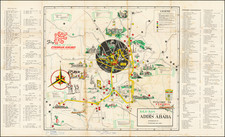 North Africa, East Africa and Pictorial Maps Map By C. Bindernagel