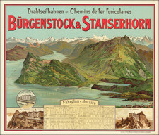 [Lake Lucerne]  Burgenstock & Stanserhorn