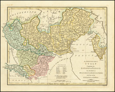 Northern Italy Map By Robert Wilkinson