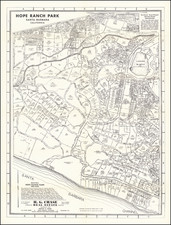 Other California Cities Map By H. G. Chase