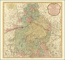 Süddeutschland Map By Laurie & Whittle