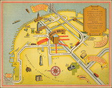 Pictorial Maps and San Francisco & Bay Area Map By Anonymous