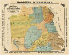 San Francisco & Bay Area Map By Henry G. Langley / George B. Wilbur