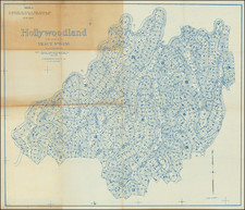 Los Angeles Map By Engineering Service Company