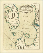Philippines Map By Jacques Nicolas Bellin