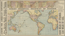 World and United States Map By Rand McNally & Company