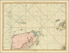 Mexico and Cuba Map By Laurie & Whittle