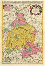 Süddeutschland Map By Alexis-Hubert Jaillot