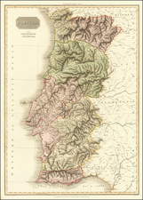 Portugal Map By John Pinkerton