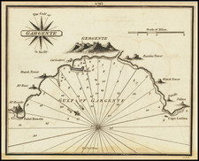 Sicily Map By William Heather