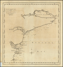 Polar Maps and Eastern Canada Map By Charles Swaine Drage