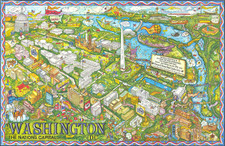 Washington, D.C. Map By Trans Continental Cartographers / Penthouse Studios