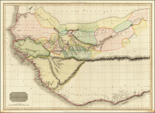 West Africa Map By John Pinkerton