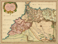 North Africa Map By Nicolas Sanson