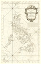 Philippines Map By Jacques Nicolas Bellin