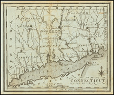 Connecticut Map By Joseph Scott