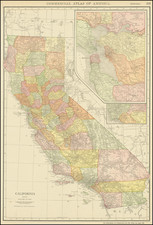 California Map By Rand McNally & Company