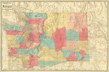 Idaho, Washington and RBMS FAIR 2021 Map By Rand McNally & Company