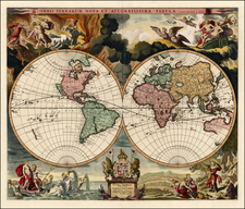 World and World Map By Moses Pitt