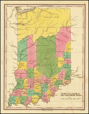 Indiana Map By Anthony Finley