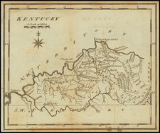 Kentucky Map By Joseph Scott