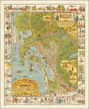 California Map By Jo Mora