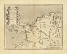 Colombia Map By Cornelis van Wytfliet