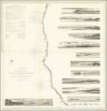 Oregon and California Map By United States Coast Survey