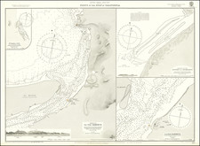 Baja California Map By British Admiralty