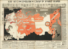 Russia, Pictorial Maps, Russia in Asia and RBMS FAIR 2021 Map By Sylwester Starzewski  &  Kazimierz Zamorski