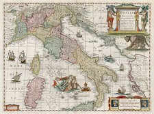 Europe and Italy Map By Jan Jansson