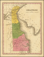 Delaware Map By Anthony Finley