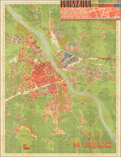 Poland and World War II Map By Biuro Kartograficzne GUPK / L. Kowalski / Felicjan Piątkowski