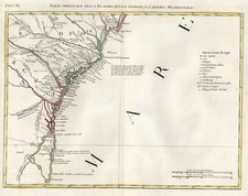 Southeast Map By Antonio Zatta