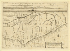 West Africa Map By Johannes Kip