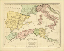 Mediterranean Map By Robert Wilkinson