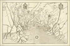 Northern Italy and Venice Map By Giovanni Mazza / Francesco Bertelli