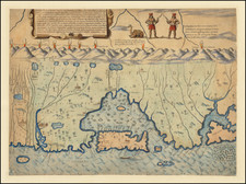 Chile Map By Alonso de Ovalle