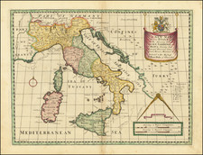 Italy Map By Edward Wells