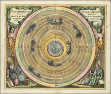 Celestial Maps Map By Andreas Cellarius