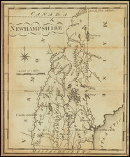New Hampshire Map By Joseph Scott