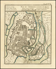 Denmark Map By Jacques Nicolas Bellin