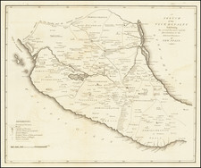 Mexico Map By Zebulon Montgomery Pike