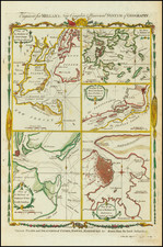 New England, New York City, New York State, Mid-Atlantic, New Jersey, Pennsylvania, Southeast, South Carolina, North America, Cuba and Boston Map By Thomas Conder