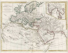 World, World, Africa and North Africa Map By Antonio Zatta