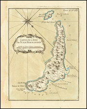 Chile Map By Jacques Nicolas Bellin